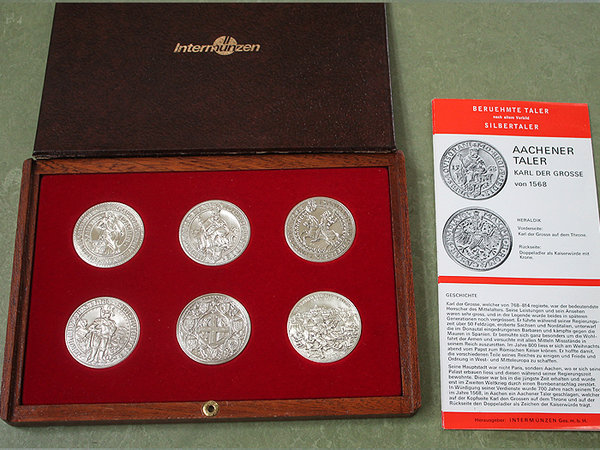 Silbermünzen Sammlung Aachener Taler