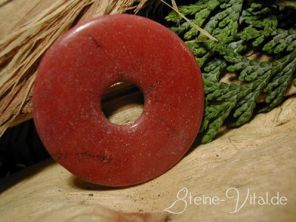 Jaspis, rot Donut (D-JASP-RO-0025)